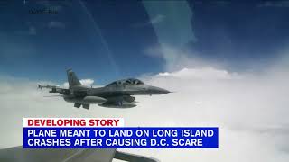 Plane meant to land on Long Island crashes after causing D.C. scare