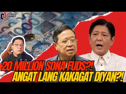 20-M BUDGET PARA SA SONA NI PBBM BAGONG KORAPSYON DAW SABI NG MGA DDS?!