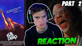 The Evil Dead (1981) Movie REACTION!!! - Part 2 - (FIRST TIME WATCHING)