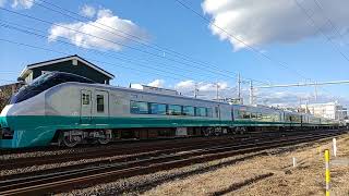 ｢フレッシュひたち色｣E657系特急ときわ 勝田駅到着 JR East Limited Express \