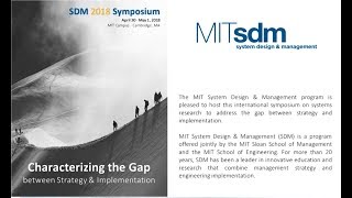 SDM Conference Day 1:  Early Morning Session