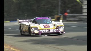 Jaguar XJR : V12 Singing on Le Mans Classic 2023 ! [HD]