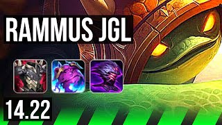 RAMMUS vs AMBESSA (JGL) | Rank 3 Rammus | NA Master | 14.22