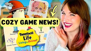 COZY GAME NEWS!⭐️NEW Tomodachi Life Items, NEW Cozy Games, Paralives NEW Info and MORE!