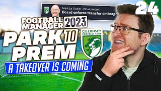 Park To Prem FM23 | Episode 24 - Transfer Embargo Could Ruin Us | Football Manager 2023