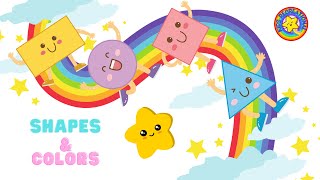 Colors for kids | Learn Shapes | Nursery Rhymes | Twinkle twinkle