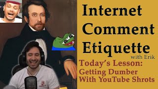 NymN reacts to Internet Comment Etiquette: "Getting Dumber with YouTube Shrots"