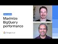 Best practices from experts to maximize BigQuery performance (featuring Twitter)