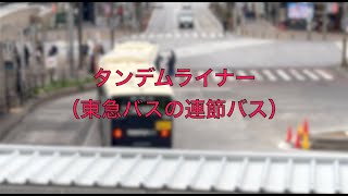 タンデムライナー（東急バスの連節バス）