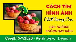 Bài 20: Hướng dẫn tìm hình ảnh chất lượng cao cho in ấn khổ lớn - Tự học thiết kế Quảng cáo.