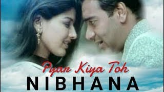 Pyar Kiya To Nibhana | Love Song | Major Saab Udit Narayan,  Anuradha Paudwal