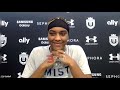 aaliyah edwards’ semifinals presser of the 1 on 1 unrivaled tournament.