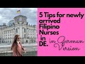 Filipino Nurse in Germany- 5 Tips for newly Filipino Nurses in DE ( Deutsch Version)