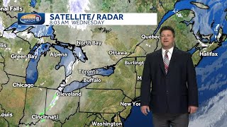 Video: Sunny with some clouds Tuesday; mild stretch continues