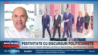 Daniel Funeriu, reacție după ce subiectul consumului de droguri în școli va fi discutat în CSAT