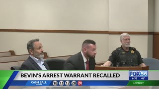 Former Gov. Matt Bevin’s arrest warrant put on hold by Kentucky Court of Appeals