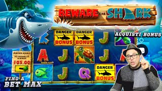 🔴 MORENO SLOT ONLINE - Gioco all'Esclusiva BEWARE THE SHARK ⚠️🦈🎰 fino a BET MAX + Acquisti BONUS 💸