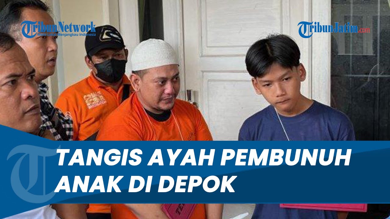 Jalani Rekonstruksi, Ayah Yang Bunuh Anak Di Depok Sempat Menagis Saat ...