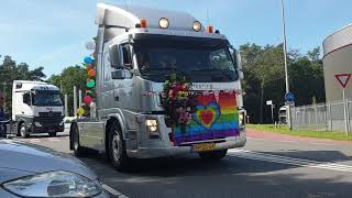 Truckersdag Apeldoorn 2019 konvooi 1 Eerbeek