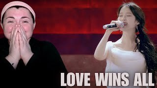 IU 'LOVE WINS ALL' LIVE CLIP | REACTION