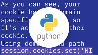 How to modify cookies in Requests