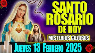 El Santo Rosario de Hoy Jueves 13 de Febrero 2025 🌹 Misterios Luminosos 🌹 Oración de Hoy