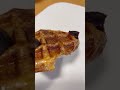 waffle🧇croissant🤤🤤🤤🥐ワッフルメーカーでクロワッサン焼いたらサクサクで美味すぎた🤤🥐🔥🔥