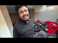 apni ducati ka live crash record ho gaya 😭 or pehli baar ducati ghar phuchi 😇 sahiba ek dam khush 😍