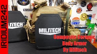 Composite/Ceramic Body Armor By Militech! NIJ Certified