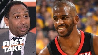 Stephen A. explains how a Chris Paul trade to the 76ers would work for Philly, Rockets | First Take