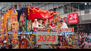 2023 ISKCON Rath Yatra in Toronto, Canada