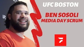 Ben Sosoli explains why Greg Hardy fight means so much to him