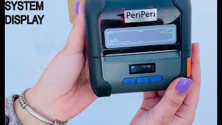 PeriPeri 3inch Heavy Duty Portable Label + Receipt Printer Unboxing