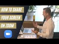 Zoom Meetings: How To Share Your Screen on a Zoom Meeting by James Hannan Rise Social Media