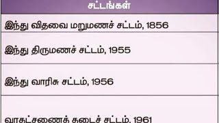 🎯10 பக்காவான Year Shortcut🔥பெண்களுக்கான சட்டங்கள்👍Very Important💪😎PRK அகாடமி