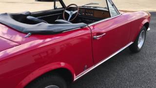 1967 Fiat Spider running