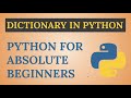14. Python Dictionary Data Type - Python Tutorial for Absolute Beginners