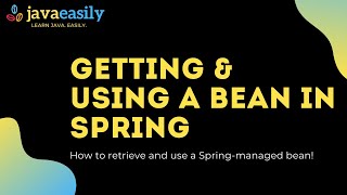 How to Use a Spring Managed Bean
