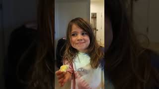 Our kids trying deviled eggs for the first time! #deviledeggs #thanksgiving