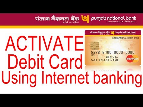 Activate New PNB Debit Card Using Pnb Internet Banking Activate New PNB Debit Card Using Pnb Internet Banking