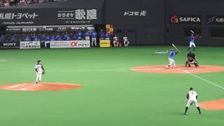 2017/05/31；9回の玉井投手の投球