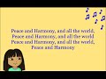 As Told By Maya - Peace and Harmony - (Lyrics)