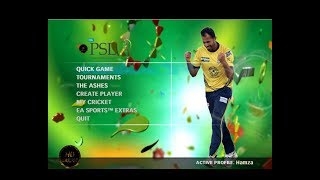 EA Sports Cricket PSL  Pc Gameplay  - PSL 3 - Lahore Qalanders vs Karachi Kings