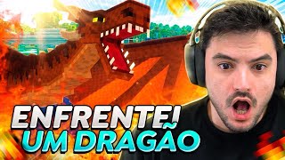 ENFRENTEI UM DRAGÃO NO MINECRAFT #3.32