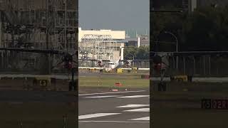 牽引移動！ANA WINGS Bombardier DHC-8-402Q Dash 8 大阪国際（伊丹）空港 #Shorts