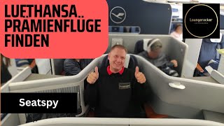 Lufthansa Prämienflüge finden mit Seatspy - Wie gut klappt das wirklich?