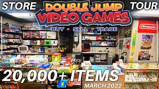 Double Jump Video Games | Retro Game Store Tour March 2022