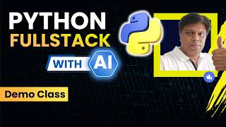 Python Full Stack with AI | Free Demo Class | Build Real-World Projects & Future-Proof Your Career