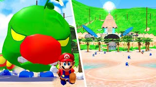 Super Mario Sunshine - Course 3: Gelato Beach - No Damage 100% Walkthrough