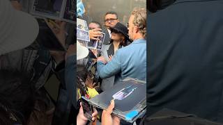 Jenna Ortega with her fans #jennortega #wednesday #wednesdaynetflix #getthisviral #news #ortega